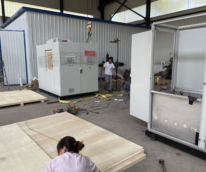 another set induction hardening machine has been delivered