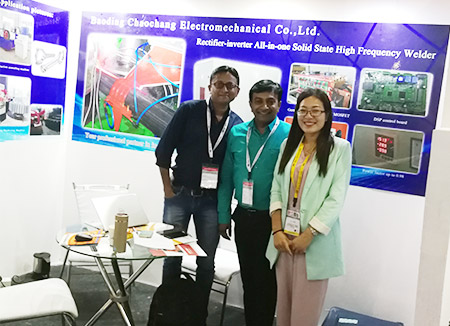 Our company attended 'Tube & Wire India 2018' fair in India