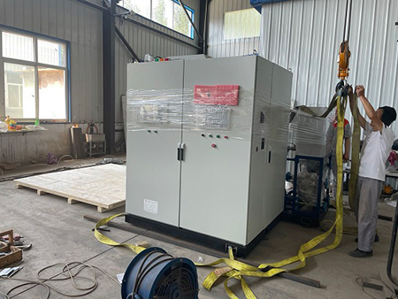 another set induction hardening machine has been delivered